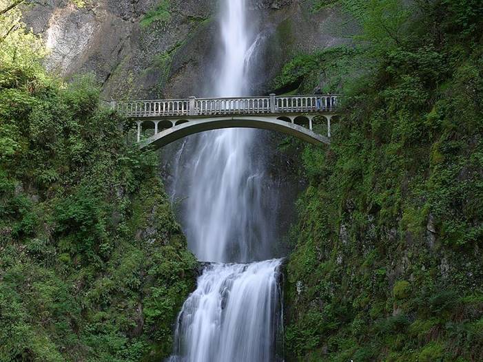 waterfall bridge